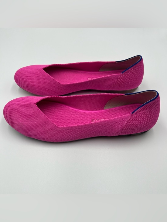 Rothy's The Flat Women's Slip-On Shoes Dragon Fruit Sz 8 - Picture 4 of 8